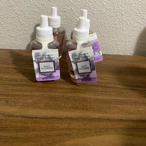 Bath & Body Works Salt Flower Wallflowers Fragrance Refill- Group of 4